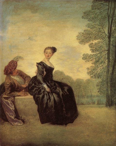 Jean-Antoine Watteau A Capricious Woman China oil painting art